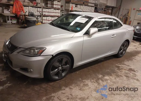 2011 Lexus Is 250C из США, поврежденный, VIN JTHFF2C26B2520579